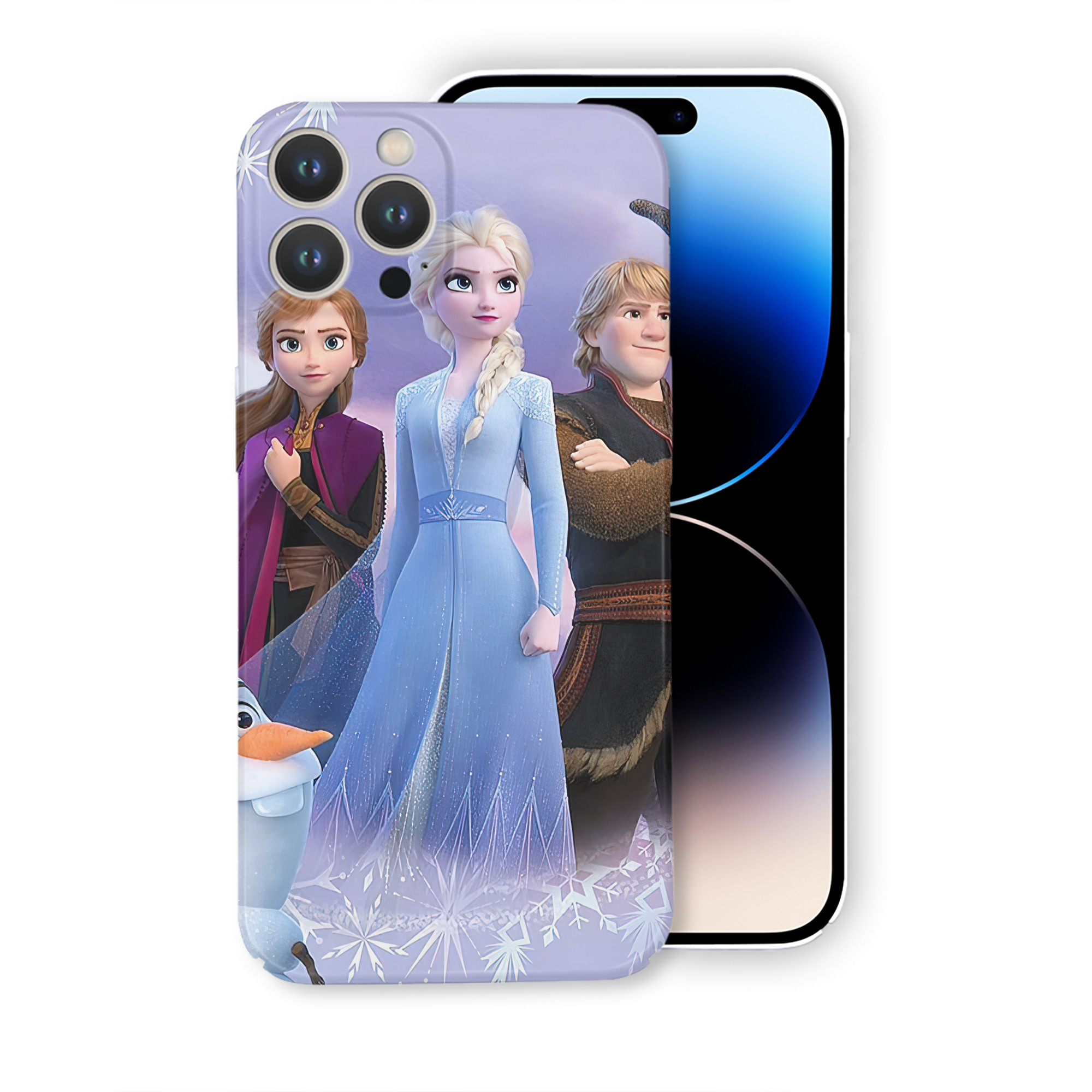 （画像用） アナと雪の女王 アンナ エルサ Frozen Anna Elsa 【iPhone 14シリーズ対応】ハードケース